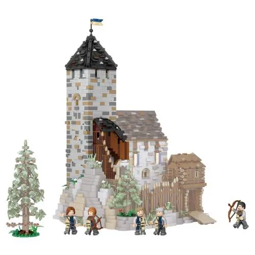 BlueBrixx Extension du Donjon du Château de Blaustein (BB-109124) - prix | Brick Broker