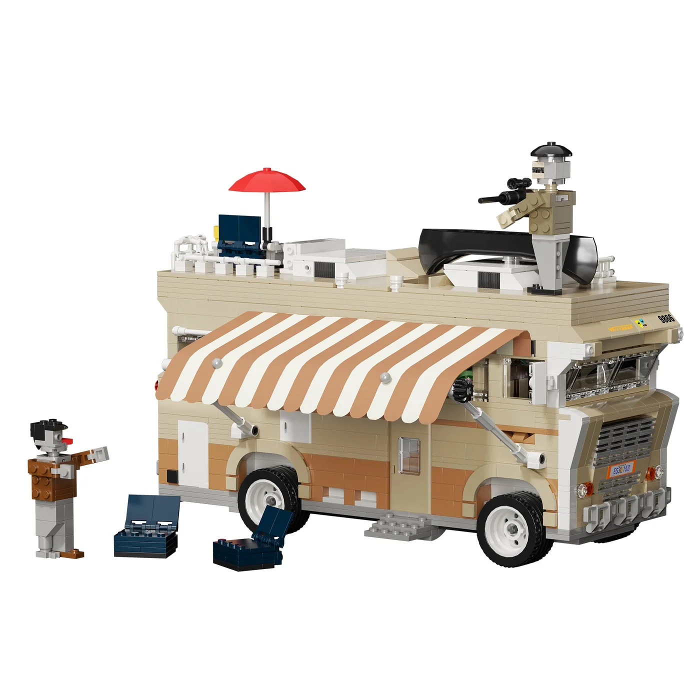 JIESTAR Jeu de construction de camping-car d'expédition Xbert (JS-66153) - prix | Brick Broker