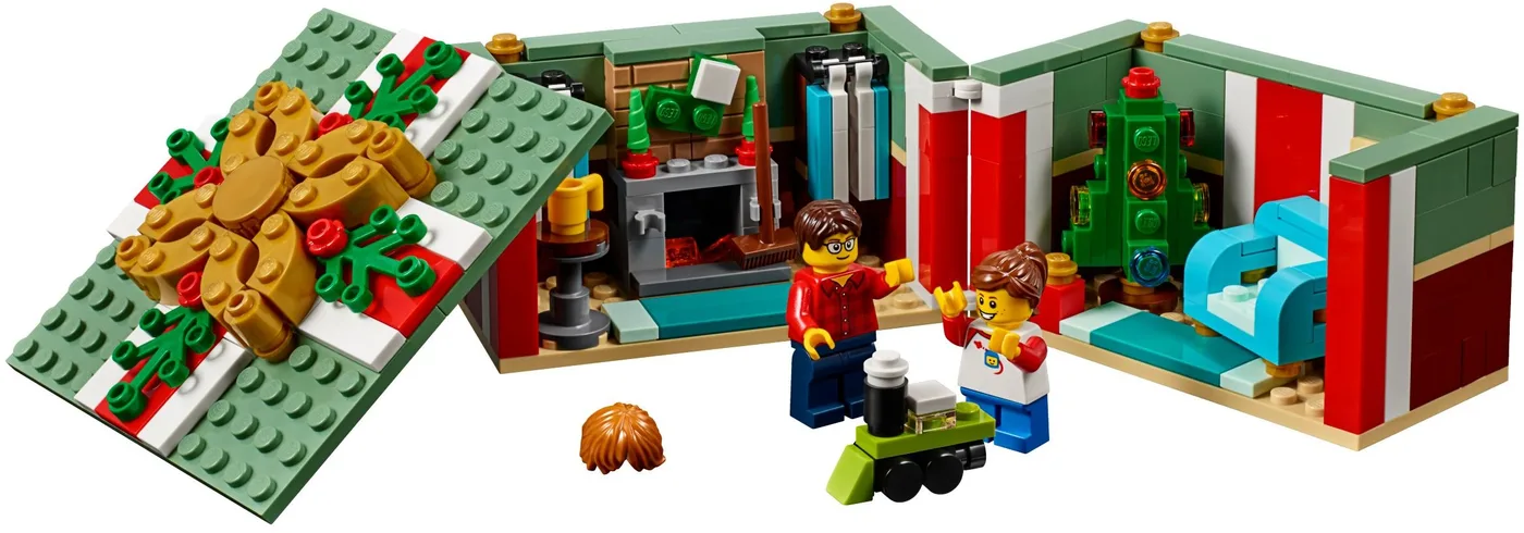 LEGO 40292 Boîte de cadeau de Noël - prix | Brick Broker