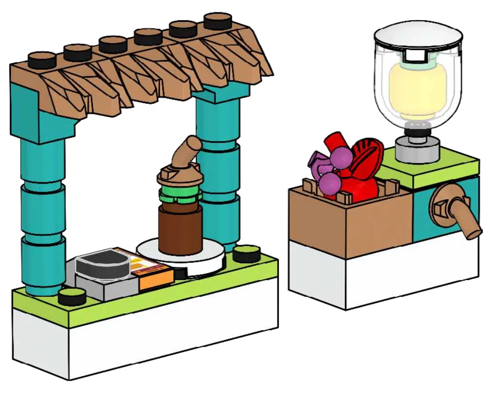 LEGO 562408 Stand de smoothies - prix et où acheter | Brick Broker