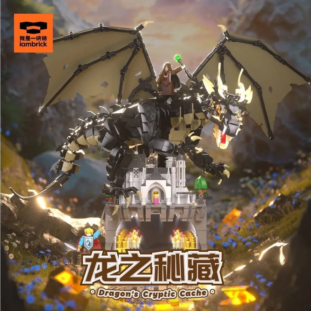 iambrick Cache cryptique du dragon (IAB-30301) - prix | Brick Broker