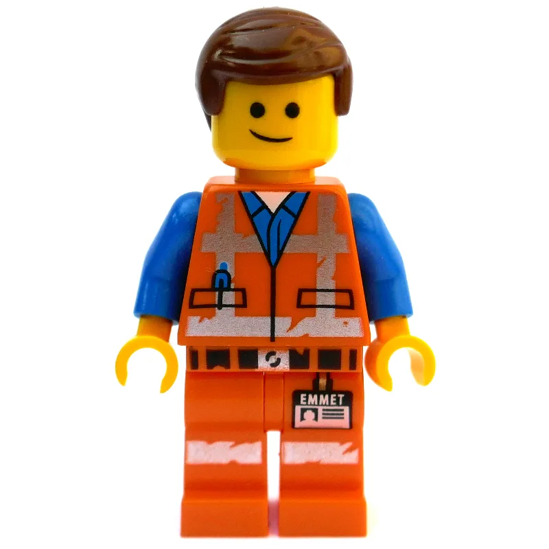 Emmet, Worn Outfit, Happy / Frustrated — dans quels sets LEGO ? (fig-001937) | Brick Broker