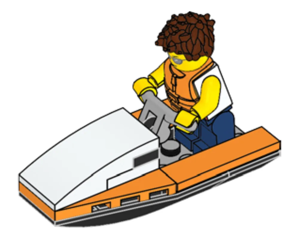 LEGO 952008 Scooter des mers - prix et où acheter | Brick Broker