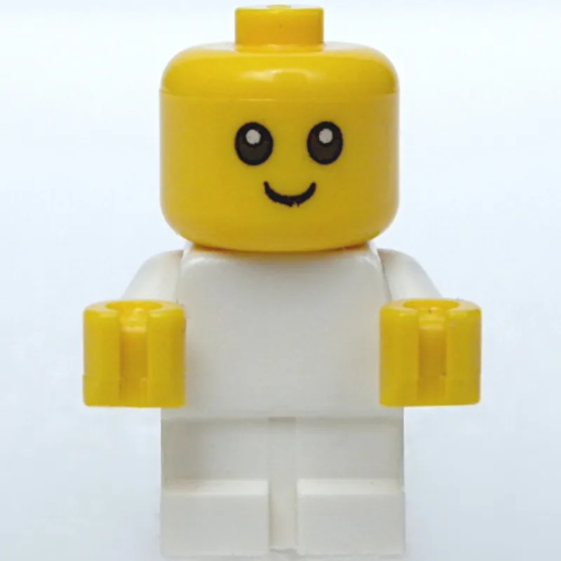 Baby, White Body - Head with no neck — dans quels sets LEGO ? (fig-007690) | Brick Broker