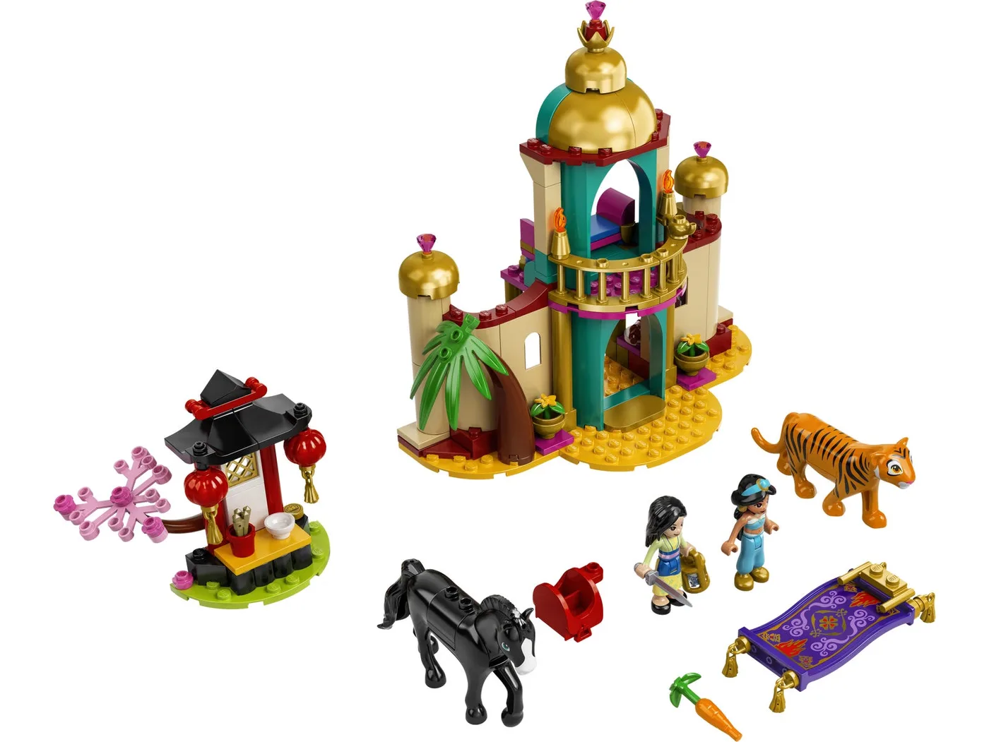 LEGO 43208 L'Aventure de Jasmine et Mulan - prix | Brick Broker