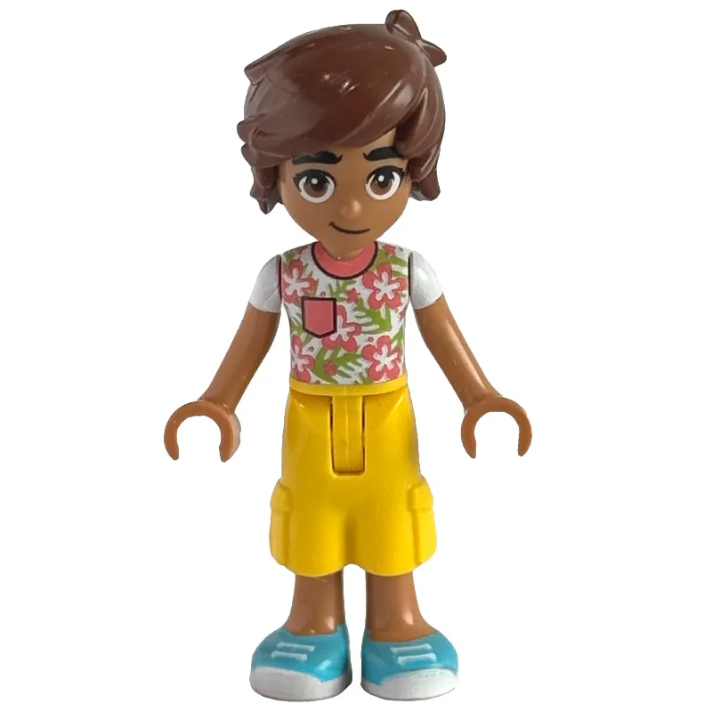 Leo - White/Coral Top, Yellow Pants — dans quels sets LEGO ? (fig-009102) | Brick Broker