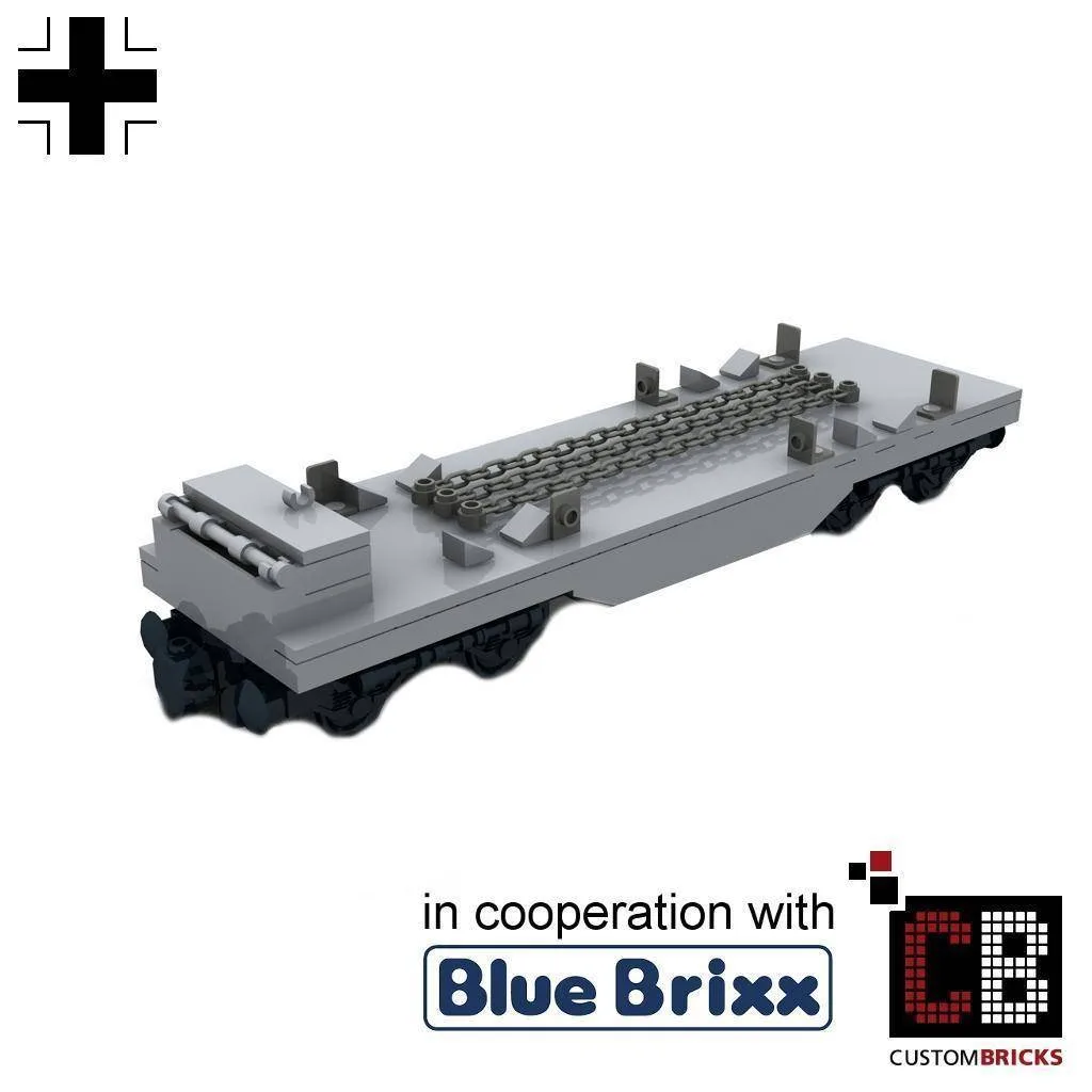 BlueBrixx Wagon de transport de camion militaire (BB-101040) - prix | Brick Broker