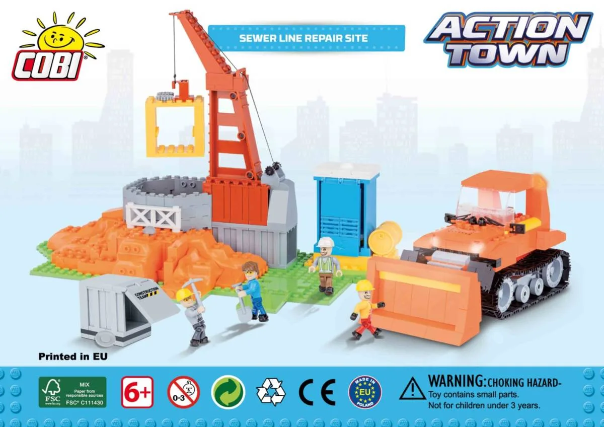 COBI Site de réparation de canalisation (COBI-1674) - prix | Brick Broker