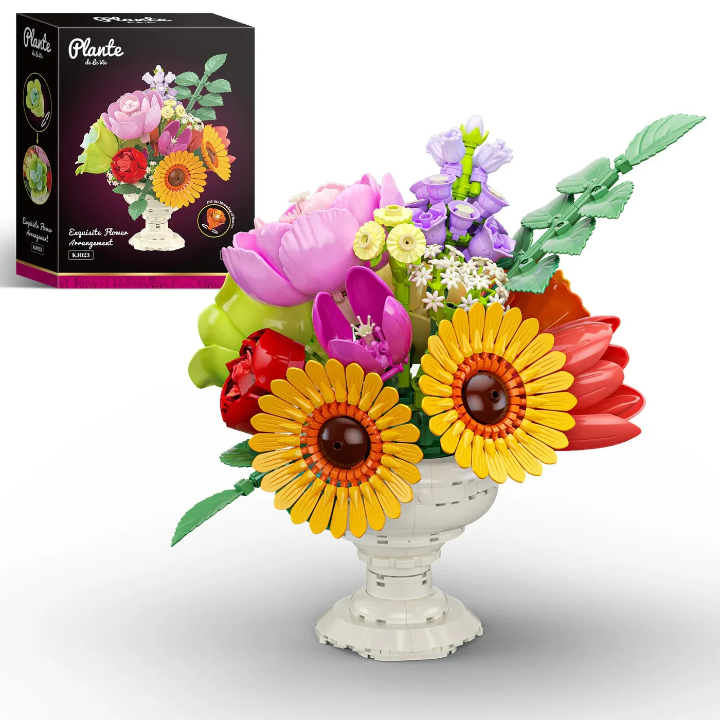 Jaki Urne florale élégante (JAK-KJ023) - prix | Brick Broker