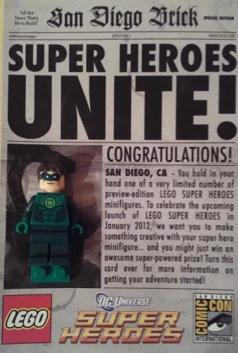 LEGO Lantern Vert (Version San Diego Comic-Con) (COMCON013-1) - prix | Brick Broker