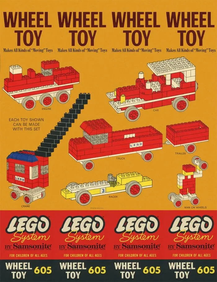 LEGO 605 Jouet à Roues - prix et où acheter | Brick Broker