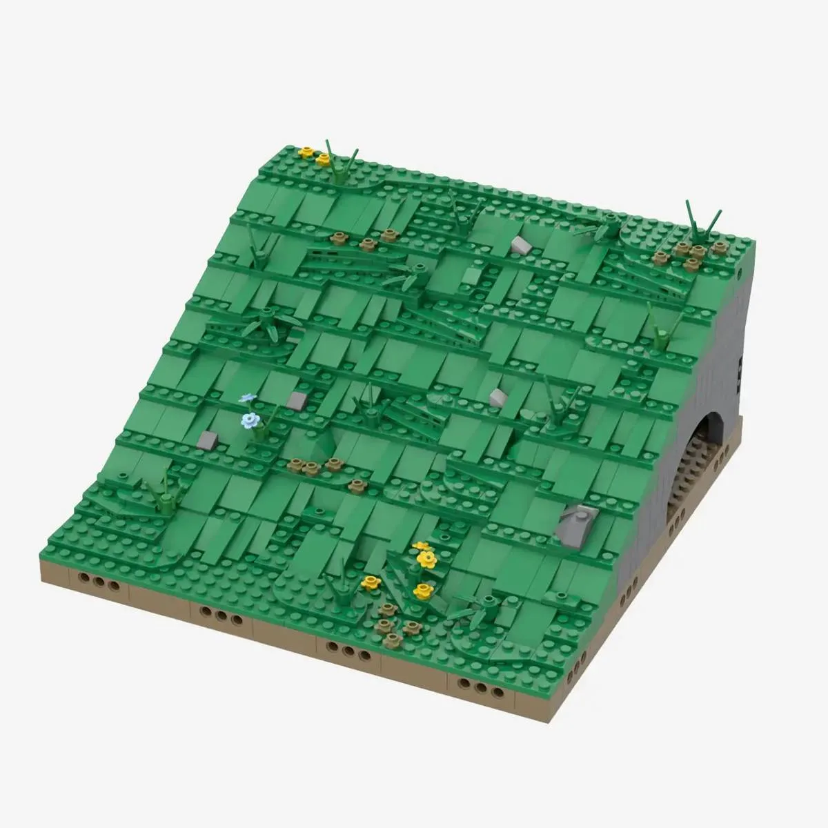 BlueBrixx Système de paysage modulaire - Colline de prairie (BB-108803) - prix | Brick Broker