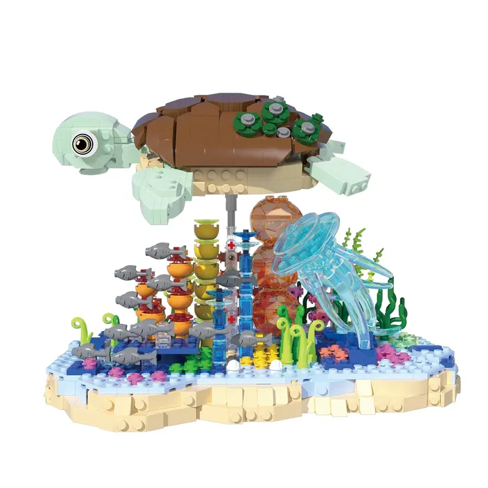JIESTAR Set de construction tortue de mer Xbert (JS-66099) - prix | Brick Broker