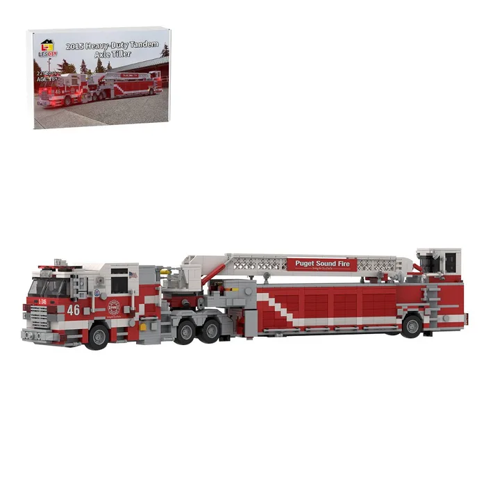 LesDiy Camion de pompiers Pierce Arrow XT (LESDIY-3751913) - prix | Brick Broker
