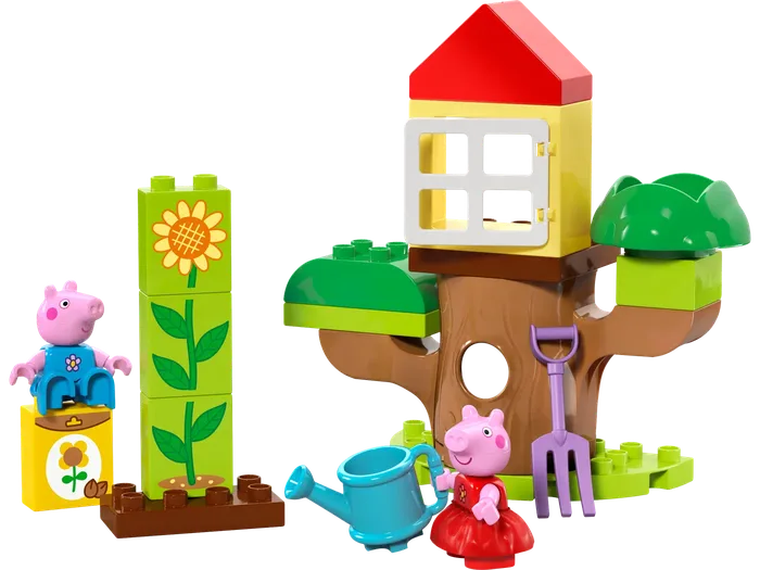 LEGO 10431 Jardin et Cabane dans les Arbres Peppa Pig - prix | Brick Broker