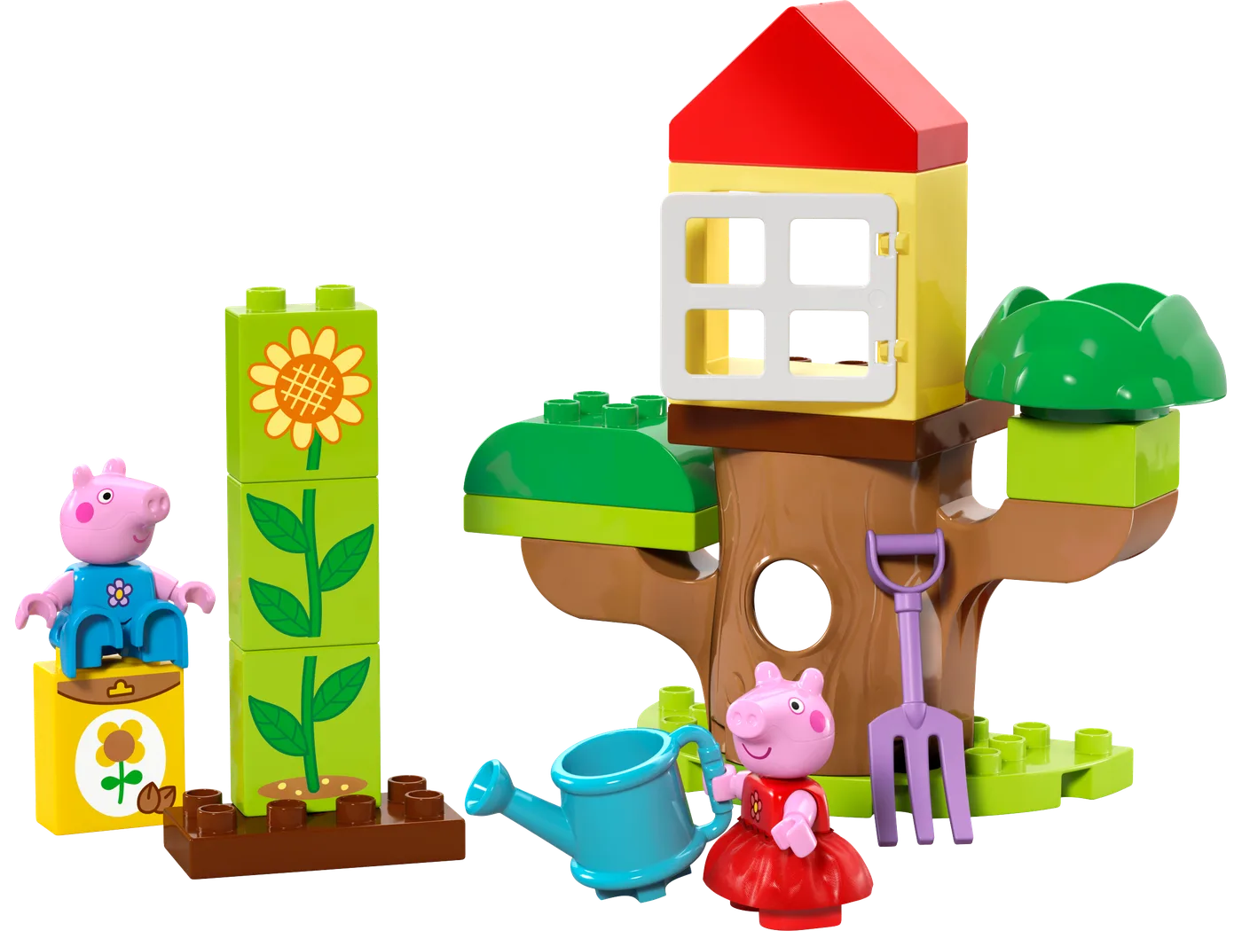 LEGO 10431 Jardin et Cabane dans les Arbres Peppa Pig - prix | Brick Broker