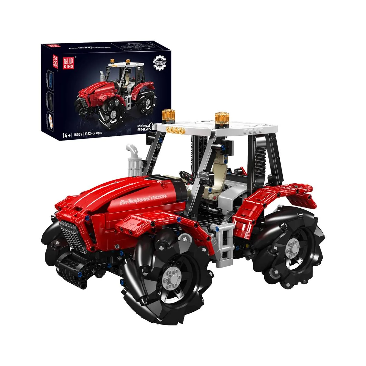 Mould King Tracteur à roues (MOU-18037) - prix | Brick Broker
