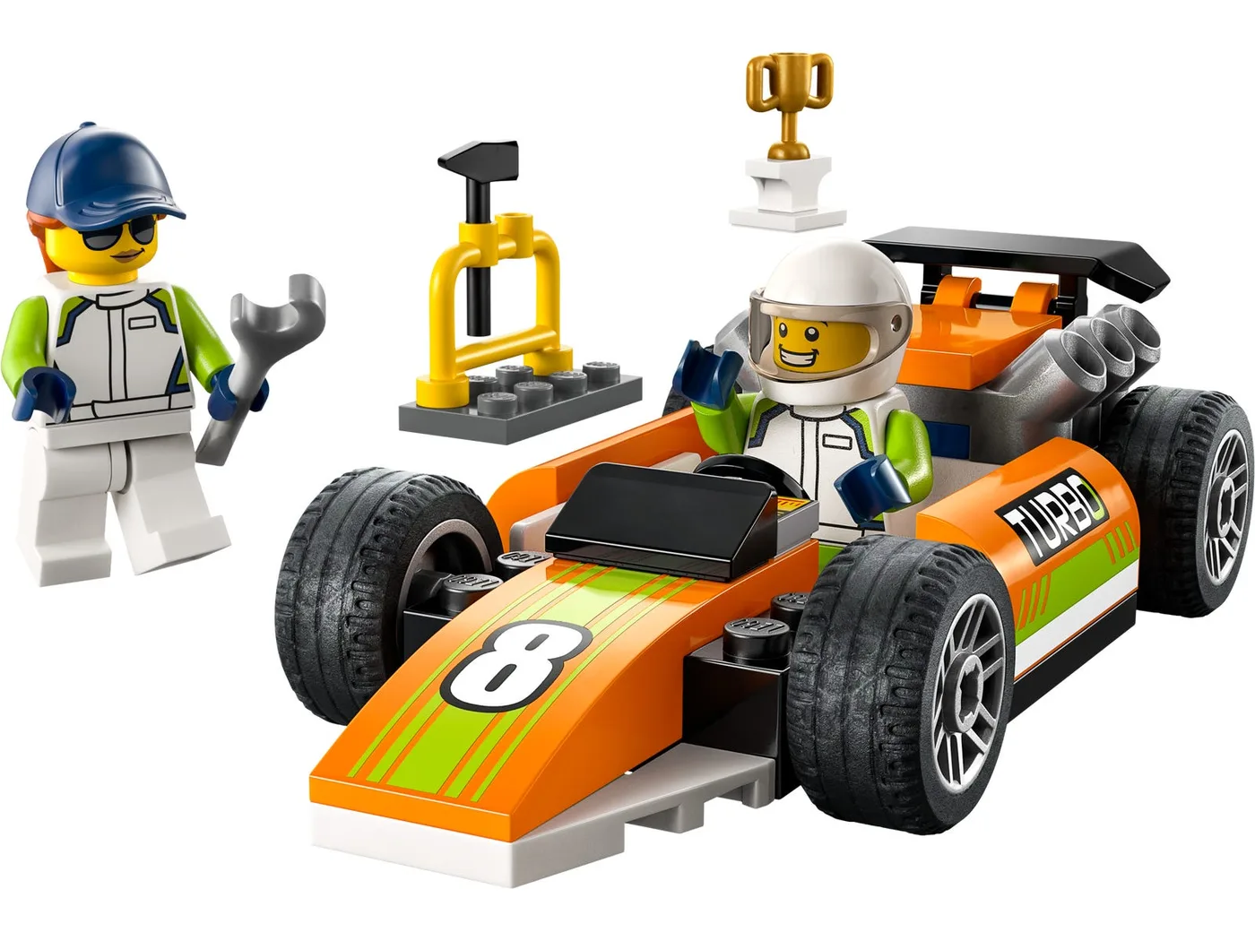 LEGO 60322 Voiture de Course - prix et où acheter | Brick Broker