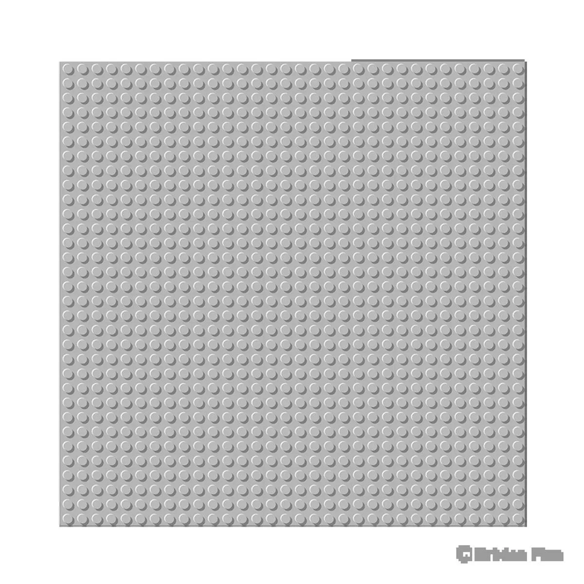 BRIXIES Plaque de base gris clair 32x32 (BRIXIES-225.010) - prix | Brick Broker