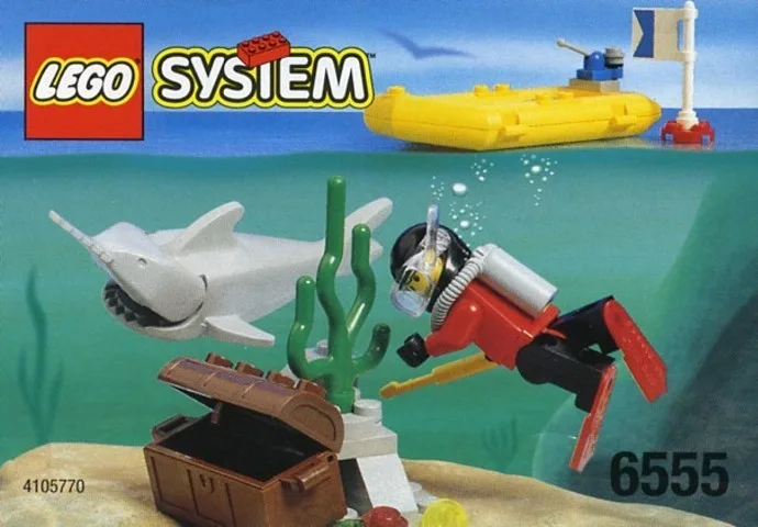 LEGO 6555 Chasseur des mers - prix et où acheter | Brick Broker