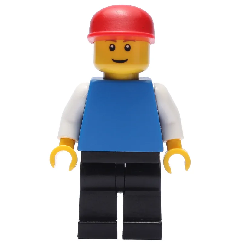 Blue Torso, Black Legs, Red Cap — dans quels sets LEGO ? (fig-008500) | Brick Broker