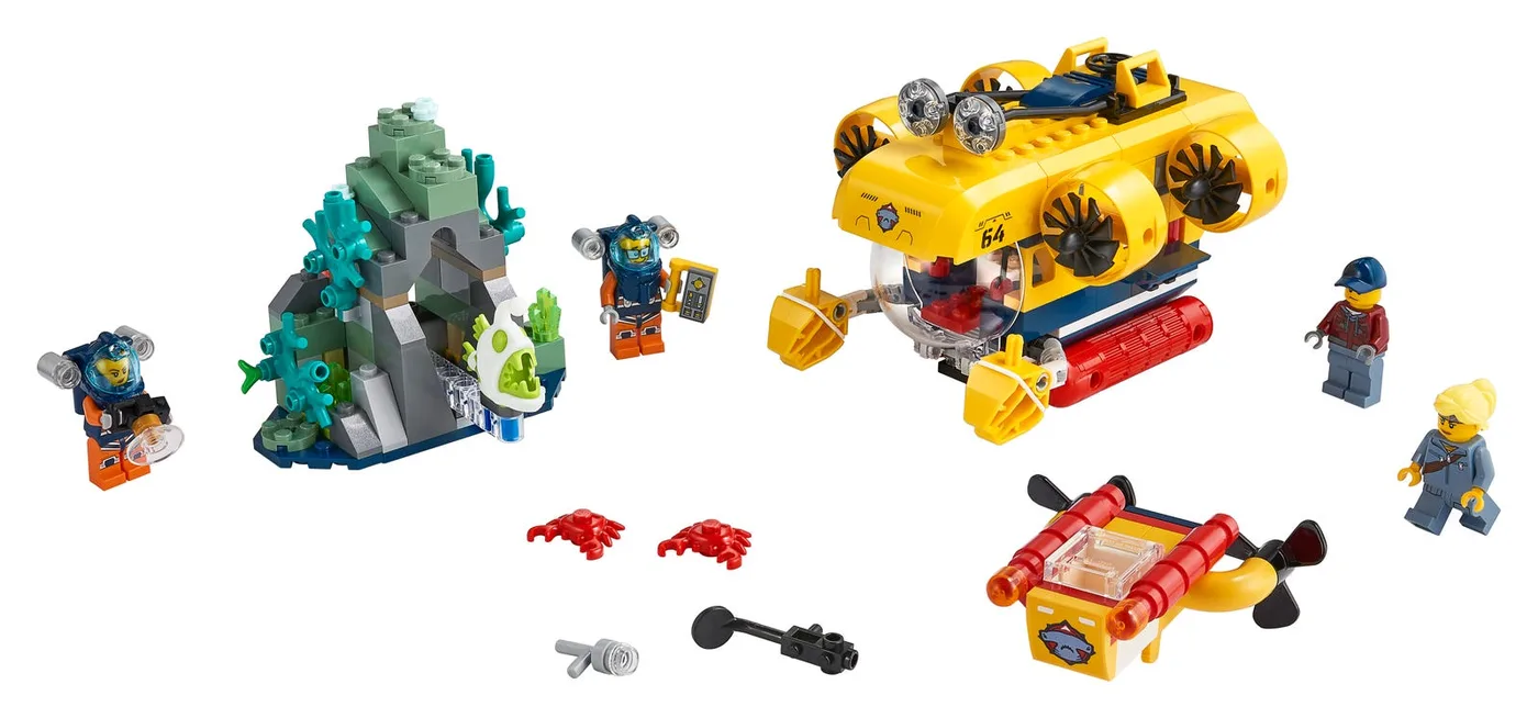 LEGO 60264 Sous-marin d'exploration océanique - prix | Brick Broker