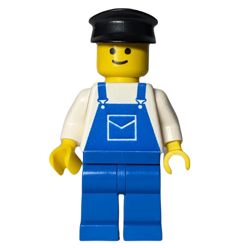 Man, Blue Overalls, Black Hat — dans quels sets LEGO ? (fig-008764) | Brick Broker