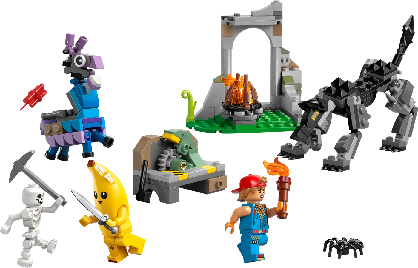 LEGO 77075 Campement de Peely et Sparkplug - prix | Brick Broker