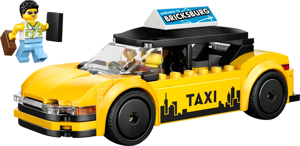 LEGO 60487 Taxi Jaune - prix et où acheter | Brick Broker