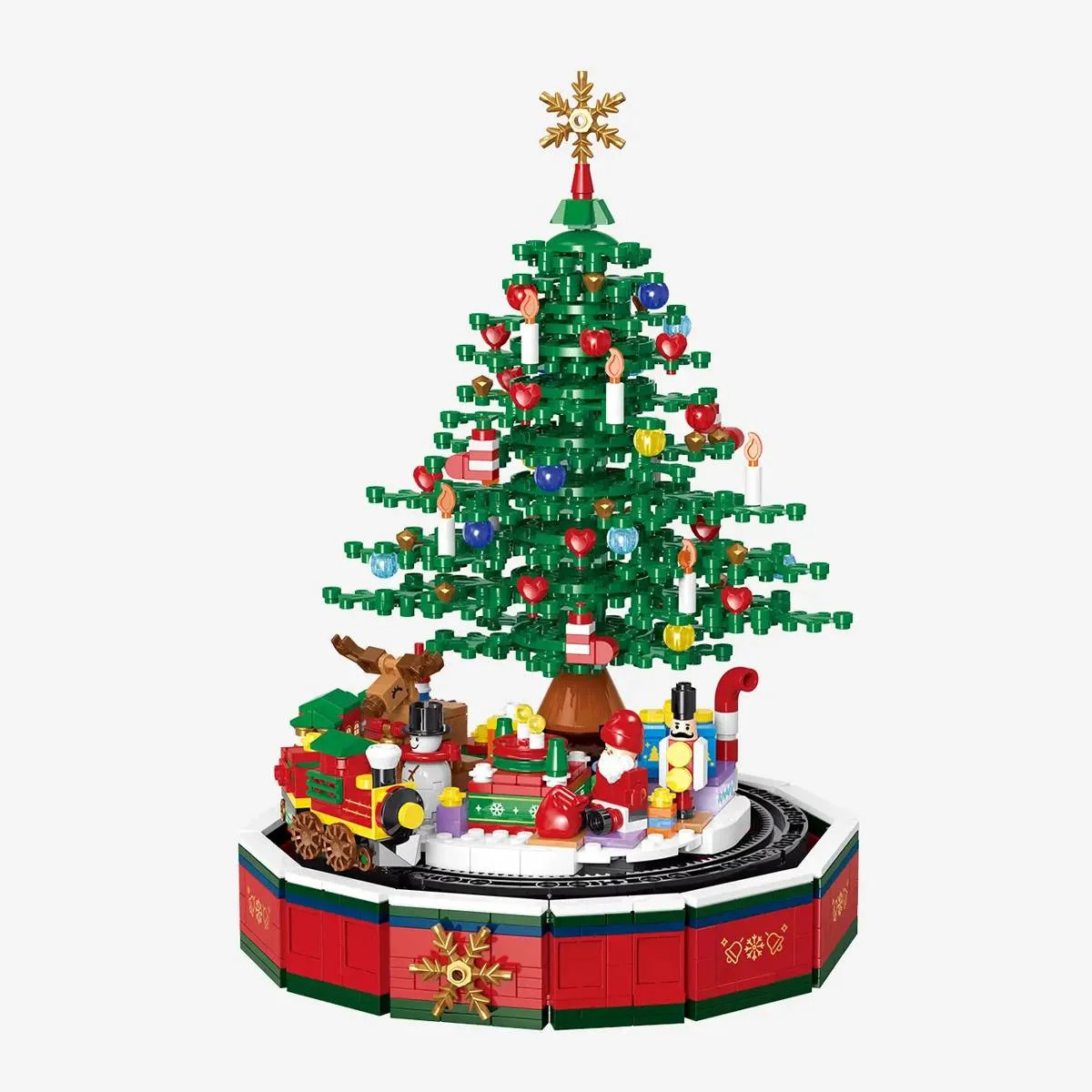 BlueBrixx Boîte à musique - Sapin de Noël (BB-109845) - prix | Brick Broker