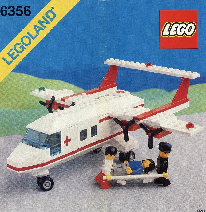LEGO 6356 Avion de sauvetage Med-Star - prix | Brick Broker