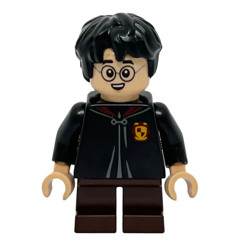 Harry Potter, Closed Gryffindor Robes with Cr… — minifigurine LEGO | Brick Broker