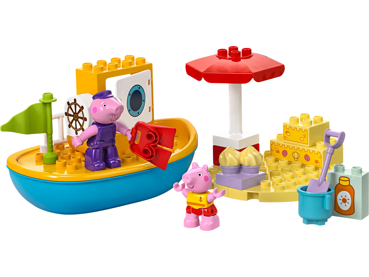 LEGO 10432 Excursion en Bateau Peppa Pig - prix | Brick Broker