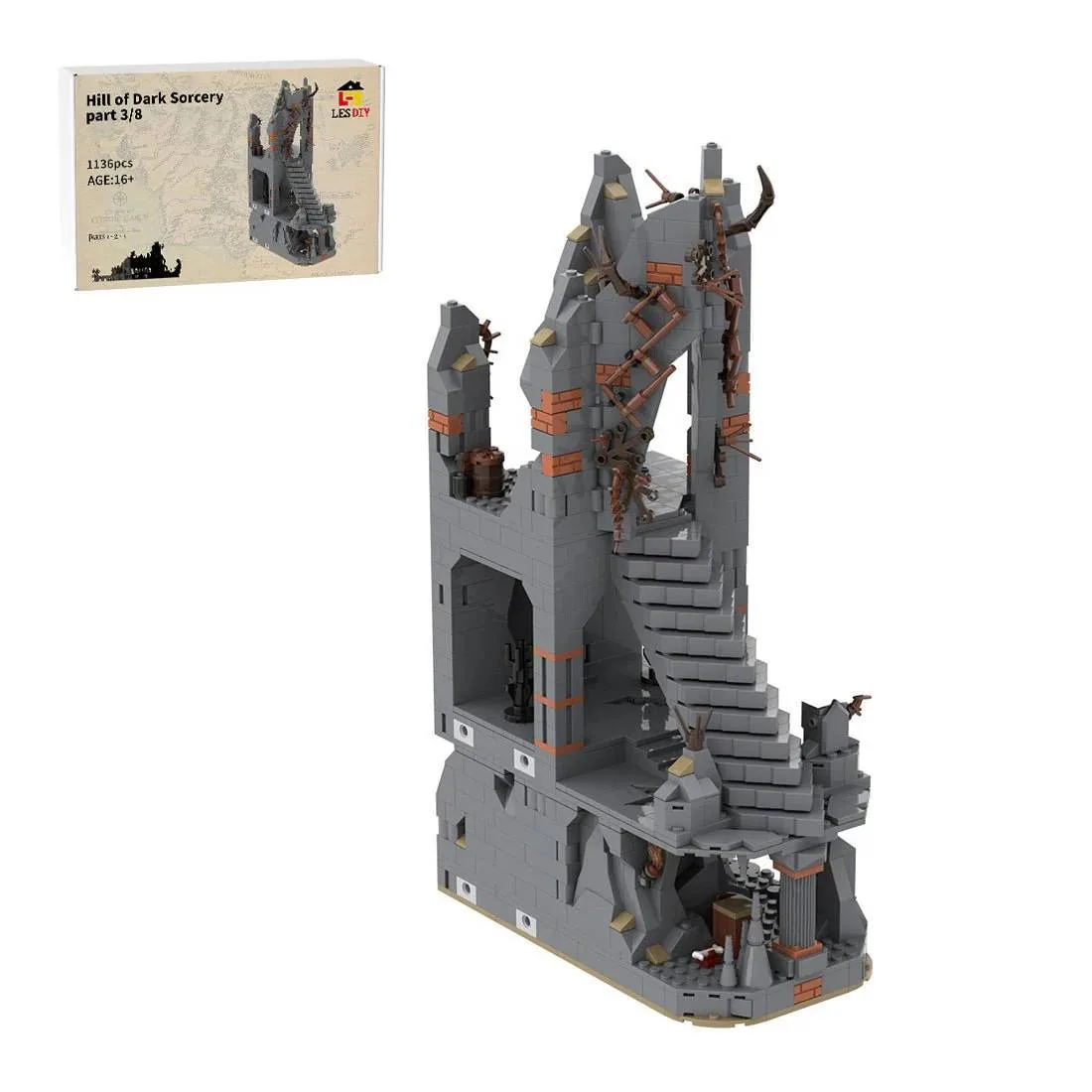 LesDiy UCS Dol-Guldur - partie 3/8 (LESDIY-3661014) - prix | Brick Broker