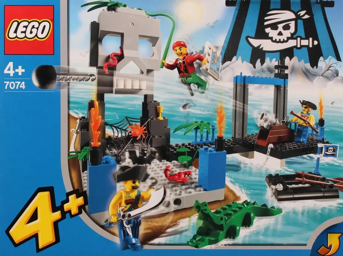 LEGO 7074 L'île au Crâne - prix et où acheter | Brick Broker