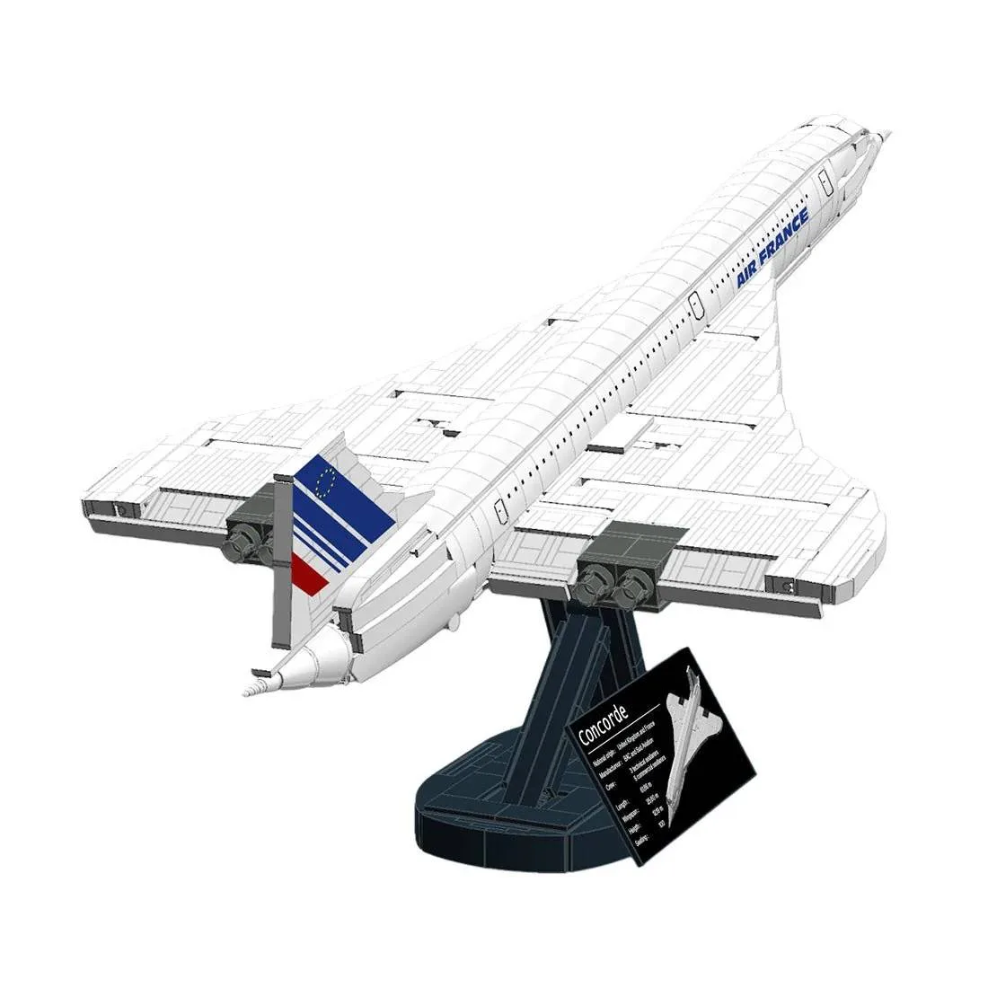 LesDiy Avion de ligne Concorde 1/90 (LESDIY-3523464) - prix | Brick Broker