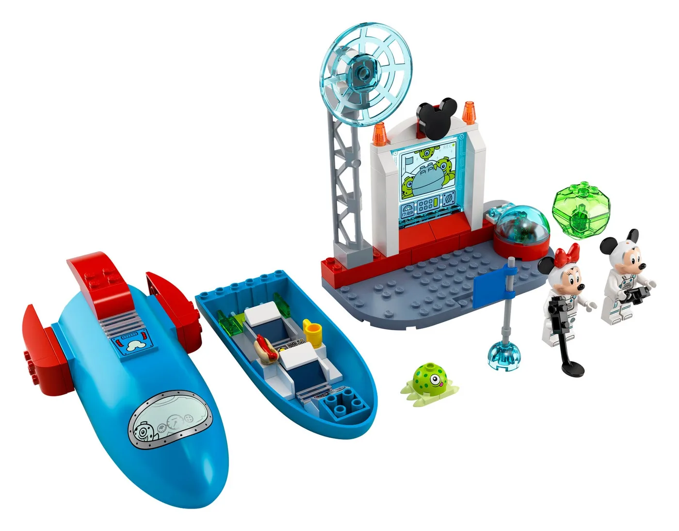 LEGO 10774 La fusée spatiale de Mickey Mouse et Minnie Mouse - prix | Brick Broker