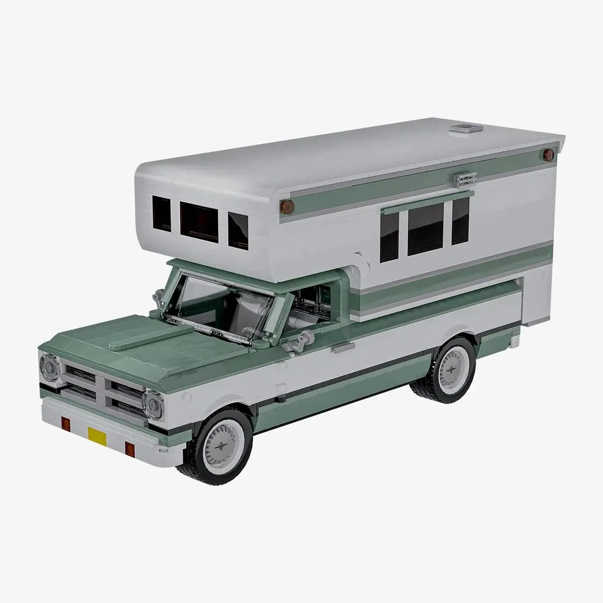 BlueBrixx Camping-car pick-up classique (BB-103764) - prix | Brick Broker