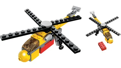 LEGO 7799 Hélicoptère de Transport - prix | Brick Broker