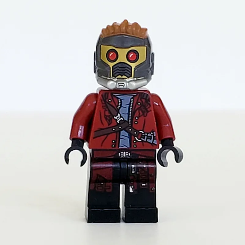 Star-Lord in Dark Red Outfit with Open Jacket… — minifigurine LEGO | Brick Broker