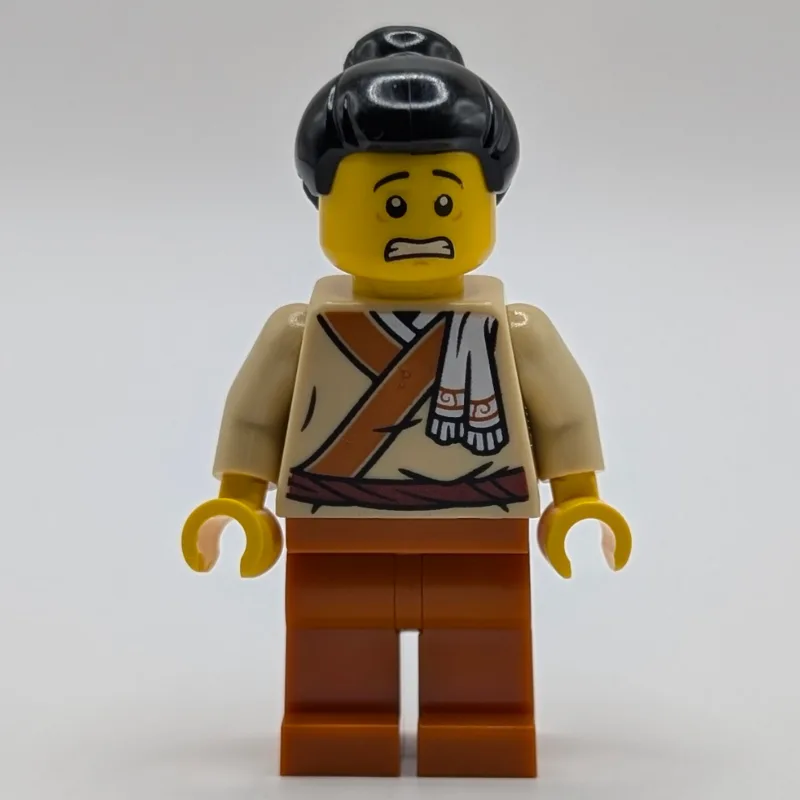 Tan Robes, Dark Orange Legs, Black Bun — dans quels sets LEGO ? (fig-017608) | Brick Broker