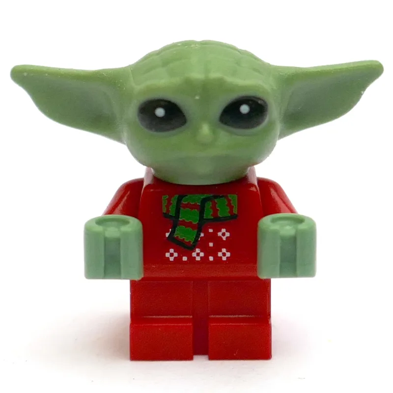 Grogu / The Child (Baby Yoda) in Christmas Ou… — minifigurine LEGO | Brick Broker