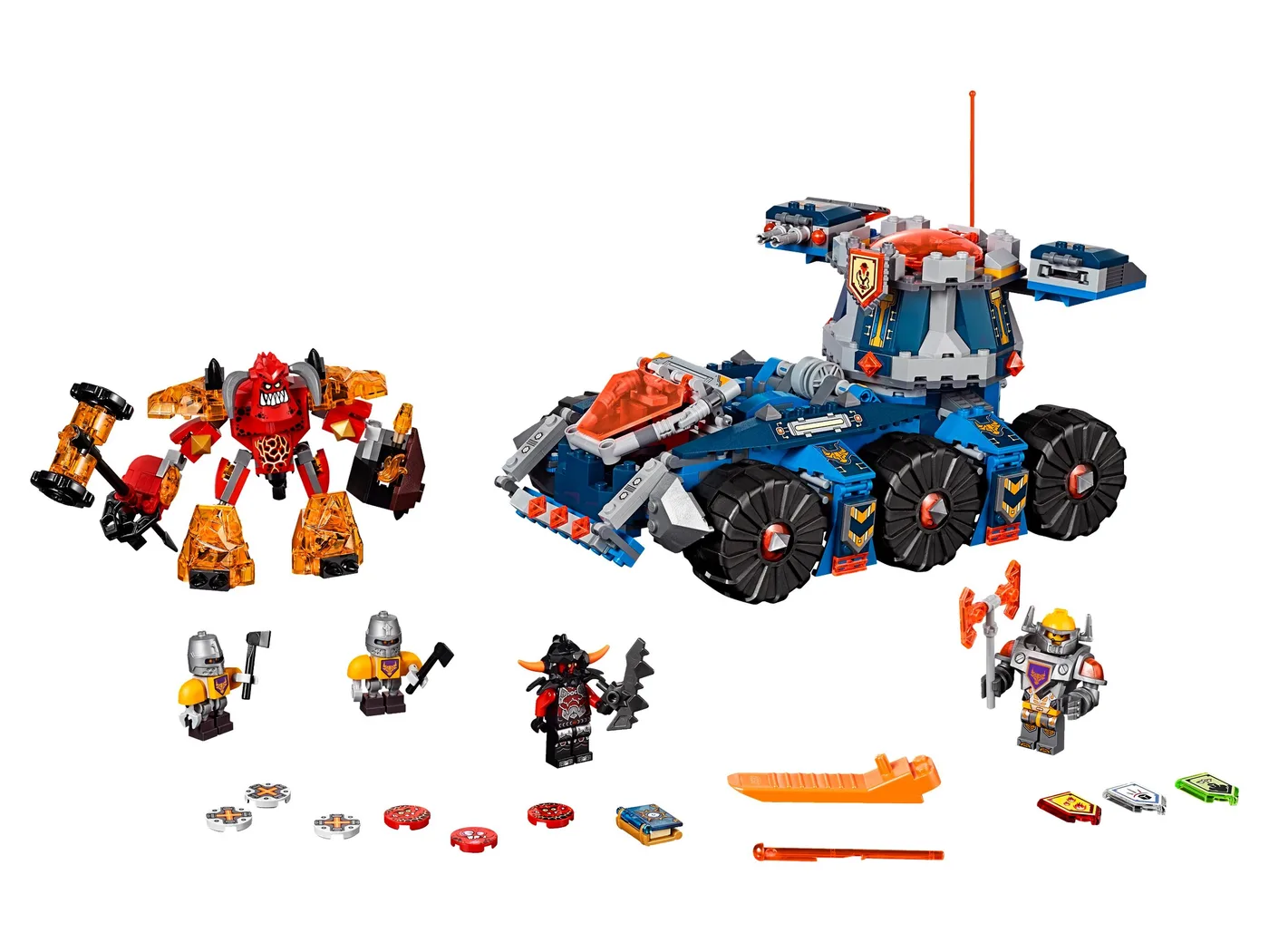 LEGO 70322 Le transporteur de tour d'Axl - prix | Brick Broker