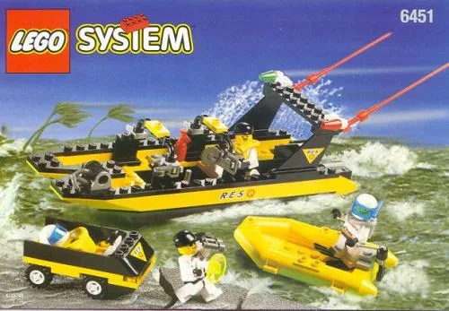 LEGO 6451 Intervention Fluviale - prix et où acheter | Brick Broker