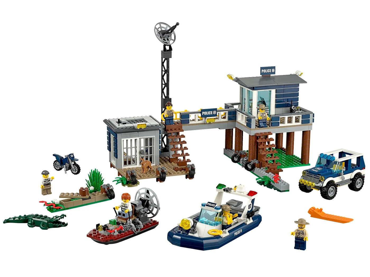 LEGO 60069 La station de police des marais - prix | Brick Broker