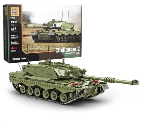Buildarmy Char de combat britannique Challenger 2 (BUILDARMY-BAM002) - prix | Brick Broker