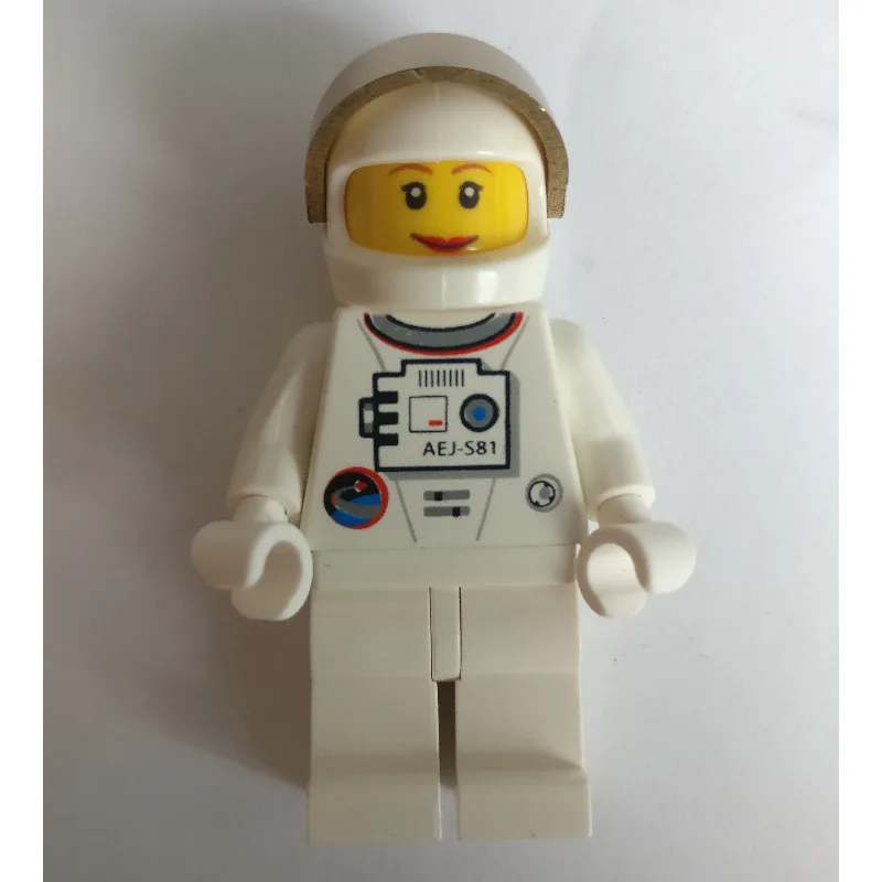 Astronaut - White Torso and Legs, Gold Visor,… — minifigurine LEGO | Brick Broker