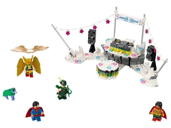 LEGO 70919 La Fête Anniversaire de la Justice League - prix | Brick Broker