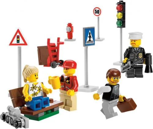 8401 Ensemble de figurines LEGO® City - prix | Brick Broker