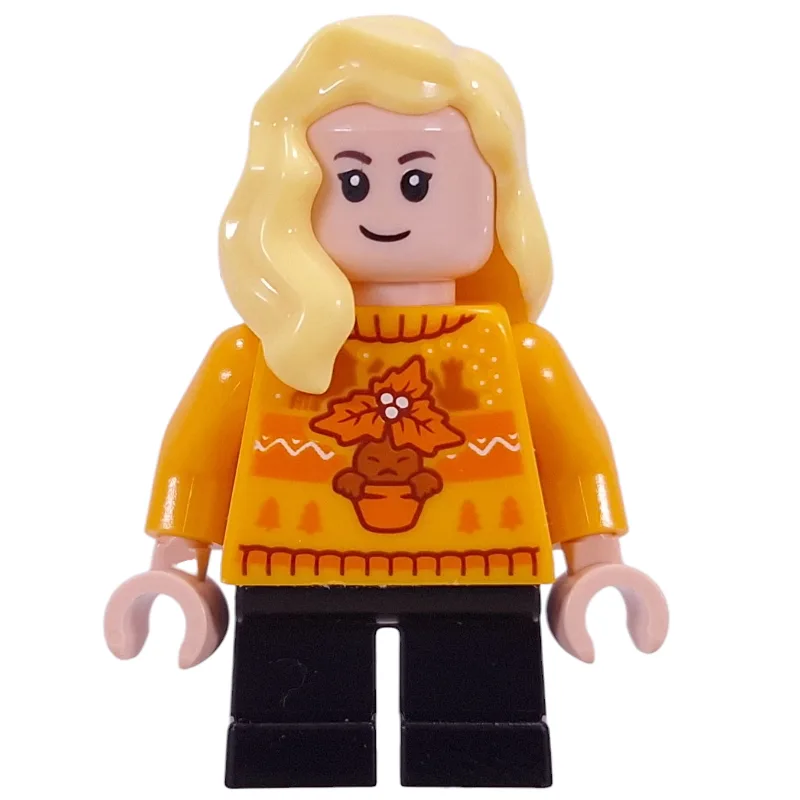 Hannah Abbott, Bright Light Orange Sweater — minifigurine LEGO | Brick Broker